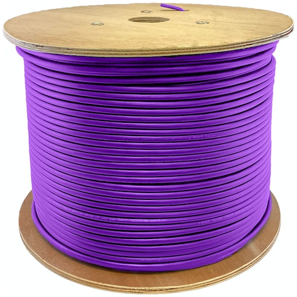 Add-On 1000Ft Non-Term Purple Cat6 Patch Cbl ADD-CAT61KFP-PE - main